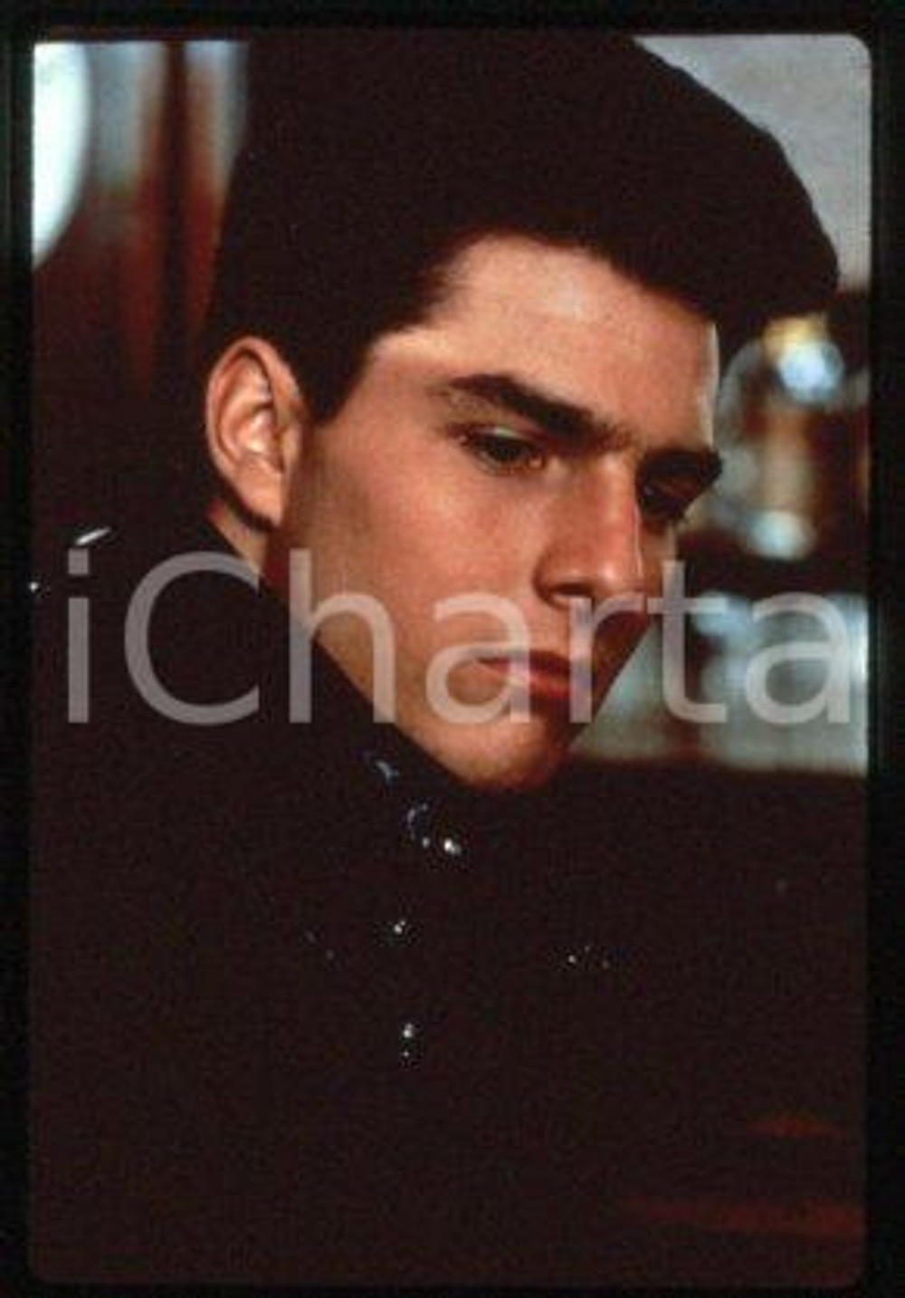 35mm vintage slide* 1986 ca NEW YORK Tom CRUISE American actor (461)