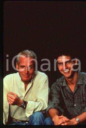 35mm vintage slide* 1986 "THE COLOR OF MONEY" Tom CRUISE & Paul NEWMAN (470)