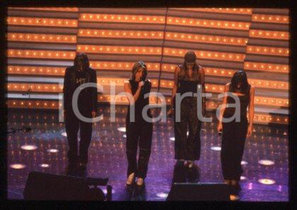 35mm vintage slide* 1999 SANREMO POP FESTIVAL ALL SAINTS English girl group (11)