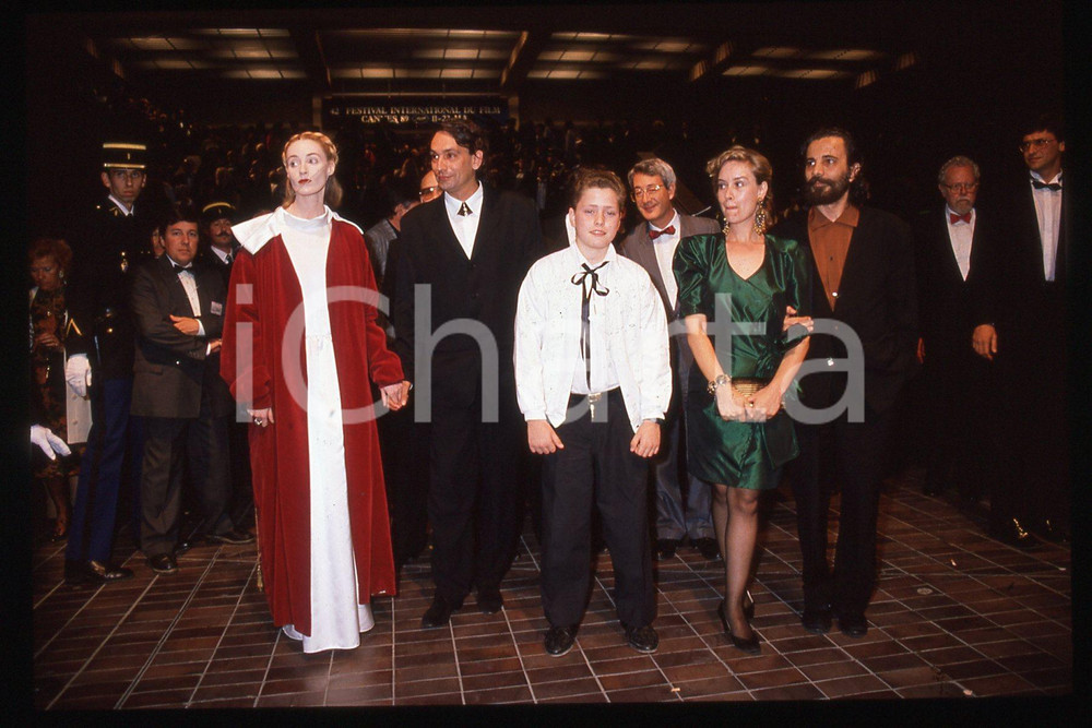 35mm vintage slide* 1989 CANNES Film Festival Lisa GERRARD Maribel MARTIN (24)