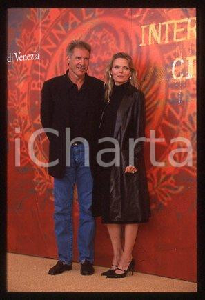 35mm vintage slide* 2000 VENICE Festival Michelle PFEIFFER Harrison FORD (43)