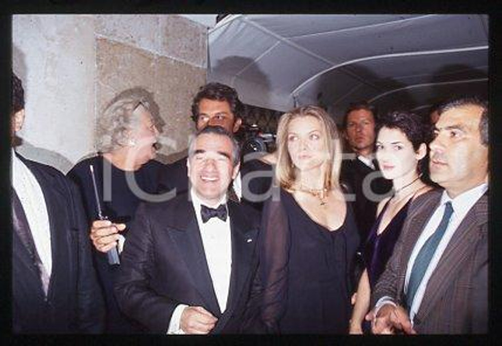 35mm vintage slide* 1993 CINEMA Michelle PFEIFFER and Martin SCORSESE (53)