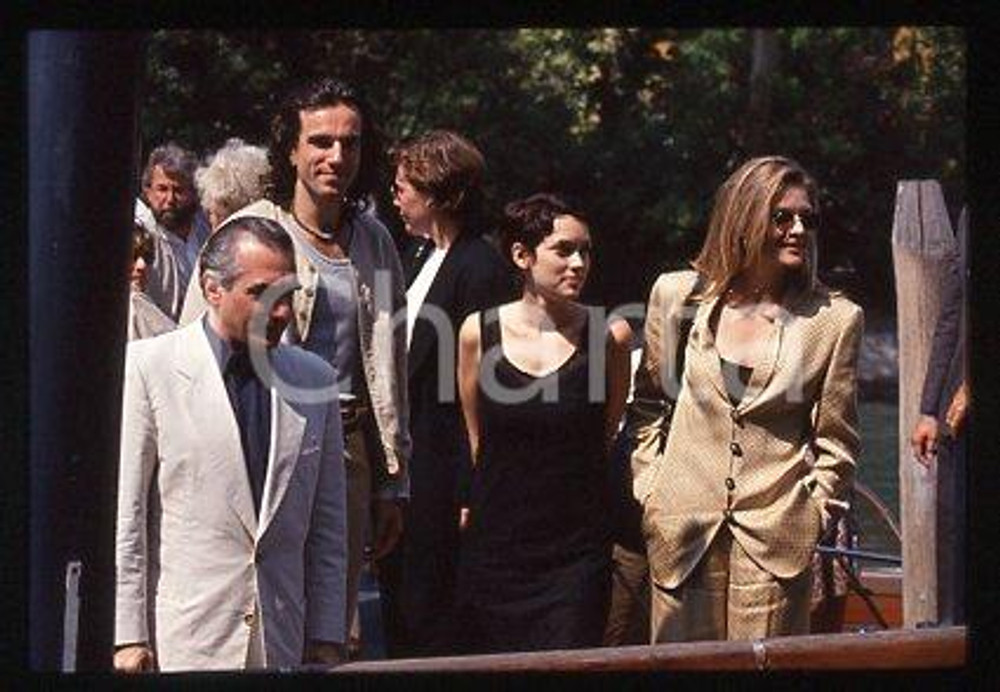 35mm vintage slide* 1993 VENICE Michelle PFEIFFER, Martin SCORSESE (74)