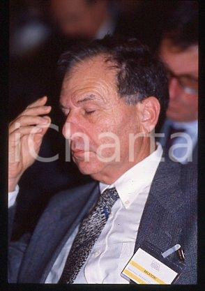 35mm vintage slide* 1993 ca MILAN Amnon RUBINSTEIN Israel politician (3)