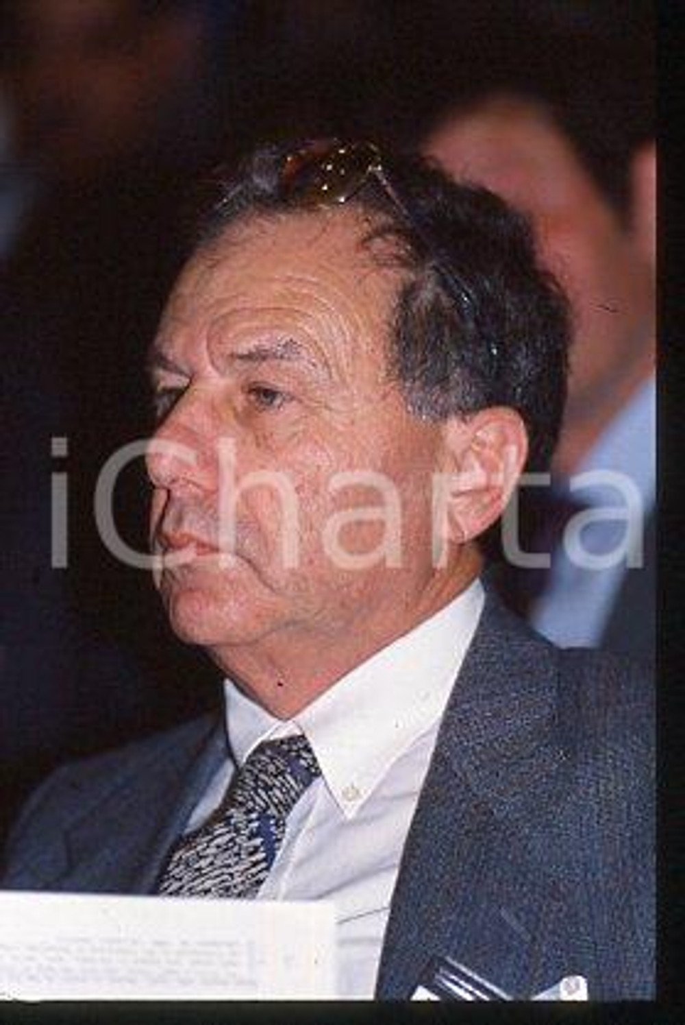 35mm vintage slide* 1993 ca MILAN Amnon RUBINSTEIN Israel politician (14)