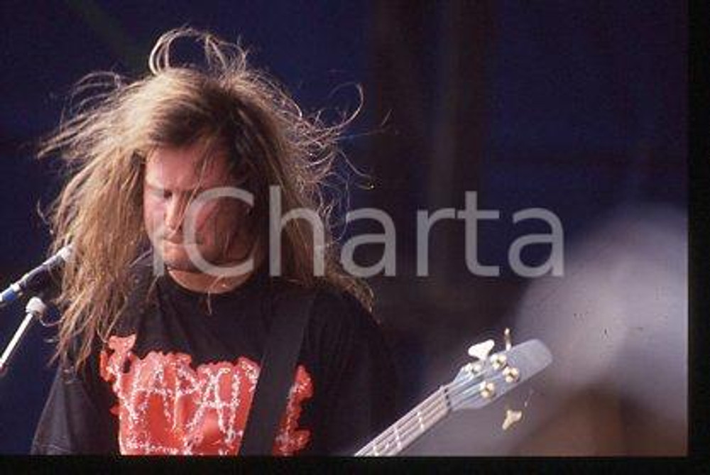 35mm vintage slide* 1990 ca MILAN English rock band THE QUIREBOYS (22)