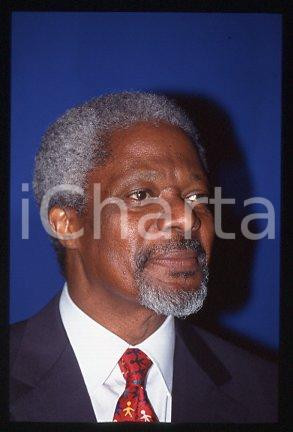 35mm vintage slide* 2000 ca UNITED NATIONS Kofi ANNAN Secretary of UN (11)