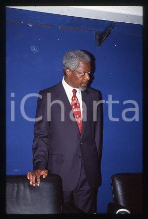 35mm vintage slide* 2000 ca UNITED NATIONS Kofi ANNAN Secretary of UN (12)