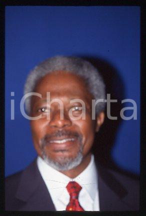 35mm vintage slide* 2000 ca UNITED NATIONS Kofi ANNAN Secretary of UN (13)