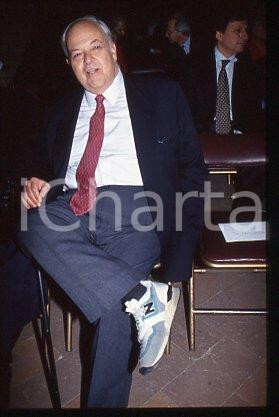 35mm vintage slide* 1990 ca ITALY Burton RICHTER American physicist (24)