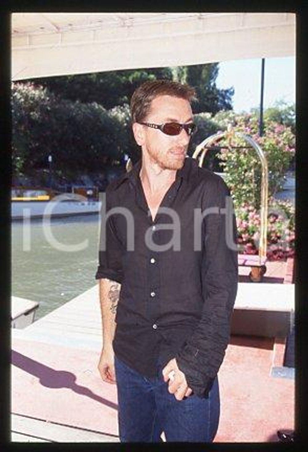 35mm vintage slide* 1998 CANNES Film Festival Tim ROTH English actor (2)