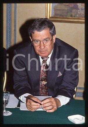 35mm vintage slide* 1990 ca ROMA G. MARAIS Ministro economia SUD AFRICA (1)