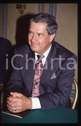 35mm vintage slide* 1990 ca ROMA G. MARAIS Ministro economia SUD AFRICA (2)