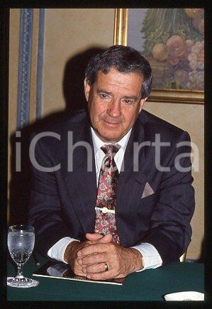 35mm vintage slide* 1990 ca ROMA G. MARAIS Ministro economia SUD AFRICA (3)