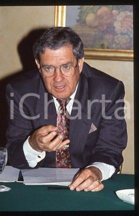 35mm vintage slide* 1990 ca ROMA G. MARAIS Ministro economia SUD AFRICA (6)