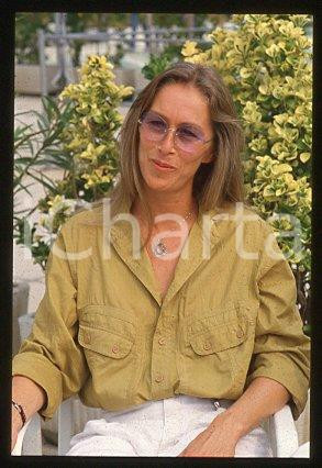 35mm vintage slide* 1990 ca ITALY Dagmar HIRTZ Film director (1)