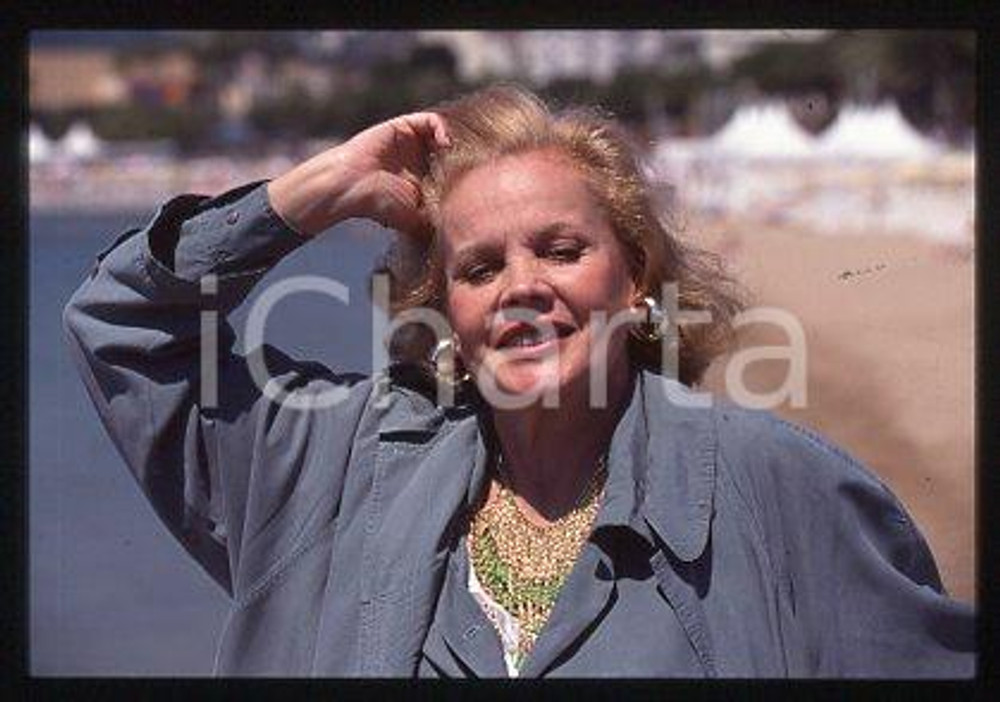 35mm vintage slide* 1995 CANNES Carroll BAKER American actress (1)