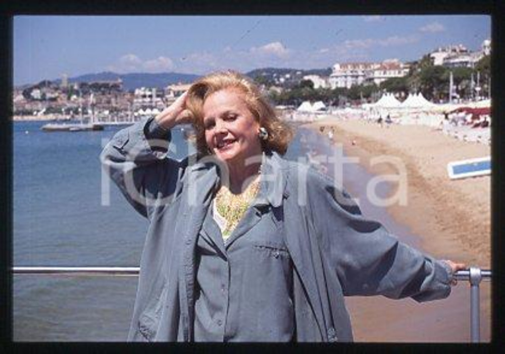 35mm vintage slide* 1995 CANNES Carroll BAKER American actress (3)