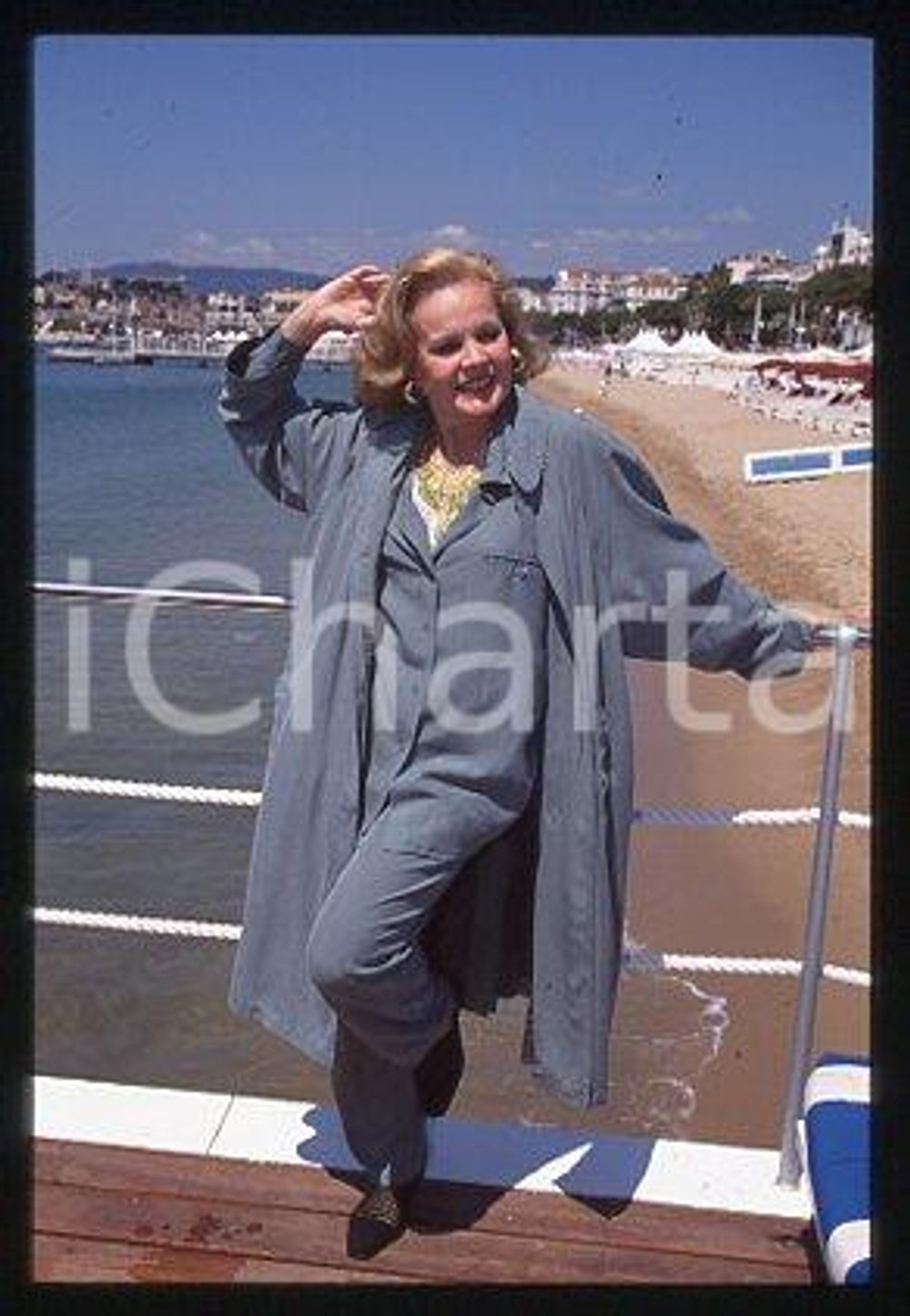 35mm vintage slide* 1995 CANNES Carroll BAKER American actress (10)