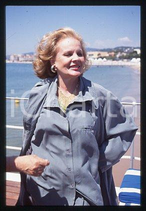 35mm vintage slide* 1995 CANNES Carroll BAKER American actress (18)