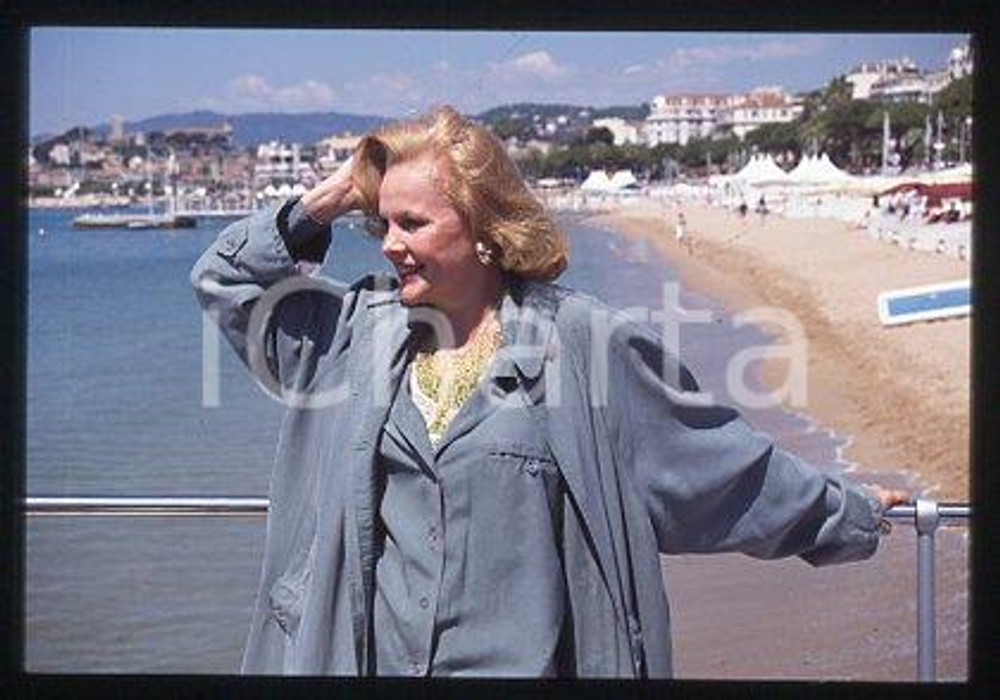 35mm vintage slide* 1995 CANNES Carroll BAKER American actress (19)