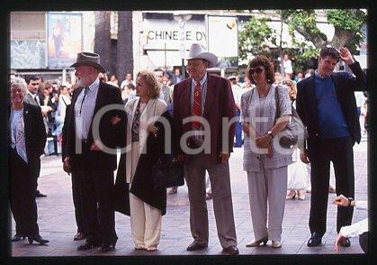 35mm vintage slide* 1995 CANNES Carroll BAKER, Ben JOHNSON, Harry CAREY JR (31)