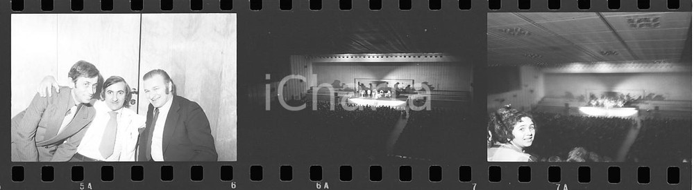 35mm LOTTO 2 NEGATIVI * 1970ca MUSICA Lara SAINT PAUL In concerto (20)