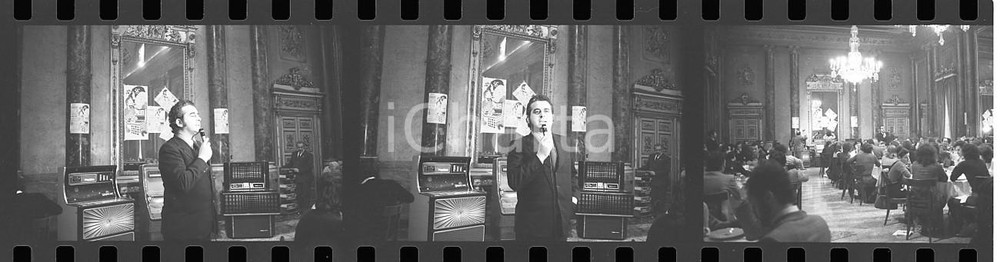 35mm LOTTO 3 NEGATIVI* 1973 FESTIVAL SANREMO Vittorio SALVETTI a cena di gala 1