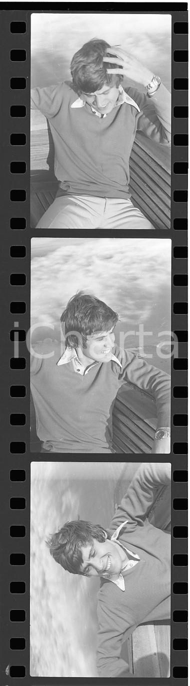 35mm LOTTO 3 NEGATIVI* 1970ca VENEZIA Gianni MORANDI in motoscafo - Ritratto (4)