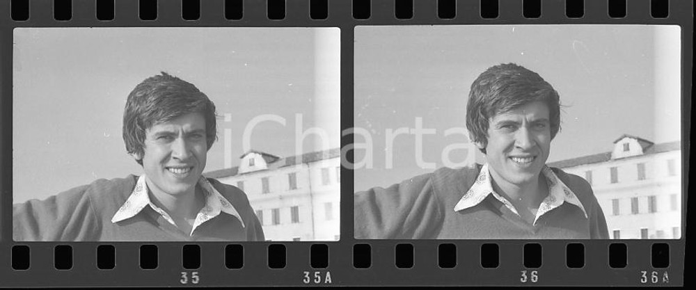 35mm LOTTO 2 NEGATIVI* 1970ca VENEZIA Gianni MORANDI in motoscafo - Ritratto (9)