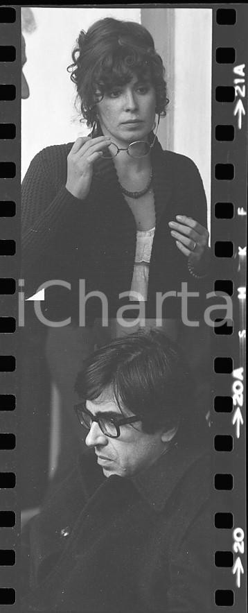35mm LOTTO 2 NEGATIVI *1974 ALLONSANFAN Vittorio TAVIANI Luisa DE SANTIS sul set
