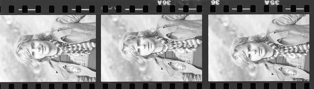 35mm LOTTO 3 NEGATIVI* 1970 MUSICA Maurizio ARCIERI dei New Dada - Ritratto 3