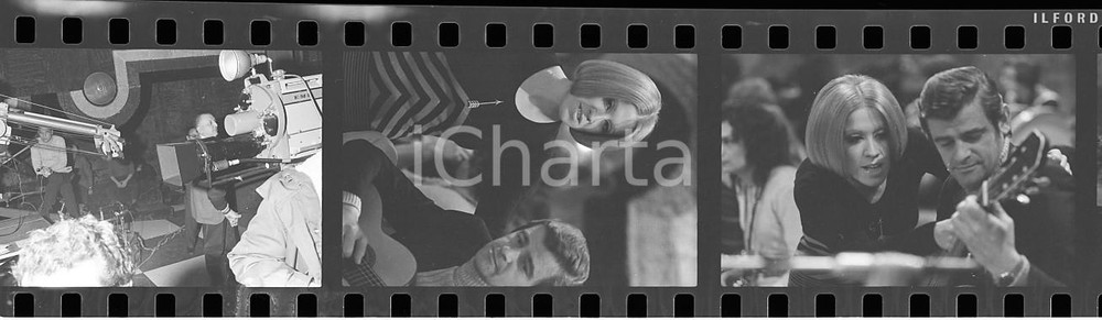 35mm LOTTO 3 NEGATIVI* 1971 RAI Duetto tra Sergio ENDRIGO e Donatella MORETTI