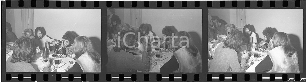 Fotografia d epoca originale 35mm LOTTO 3 NEGATIVI 1971 SANREMO  MUNGO JERRY Ray DORSET Mike COLE 8 1