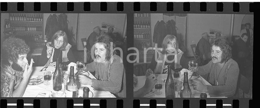 Fotografia d epoca originale 35mm LOTTO 2 NEGATIVI 1971 SANREMO  MUNGO JERRY Ray DORSET John GODFREY 9 1