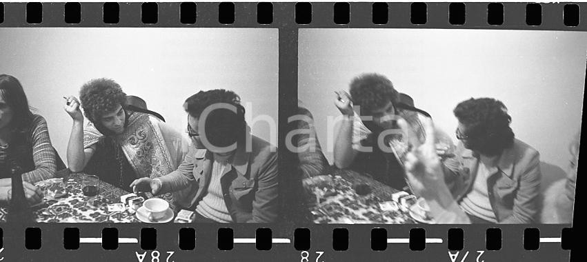Fotografia d epoca originale 35mm LOTTO 2 NEGATIVI  1971 MUSICA Ray DORSET dei MUNGO JERRY Ritratto 2 1