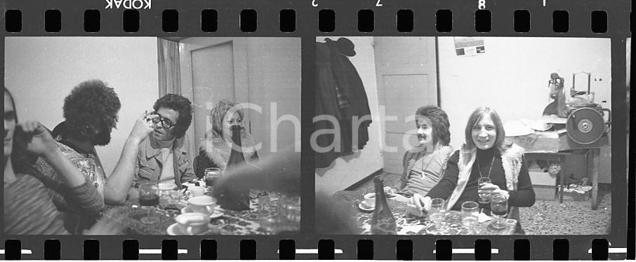 Fotografia d epoca originale 35mm LOTTO 2 NEGATIVI  1971 SANREMO  MUNGO JERRY John GODFREY Paul KING 2 1