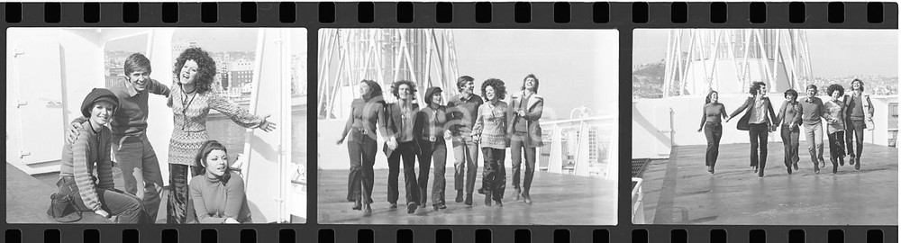 35mm LOTTO 3 NEGATIVI* 1970ca T/n MICHELANGELO Gianni MORANDI con il complesso