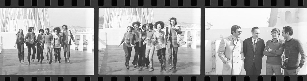 35mm LOTTO 3 NEGATIVI* 1970ca T/n MICHELANGELO Gianni MORANDI con il complesso 1