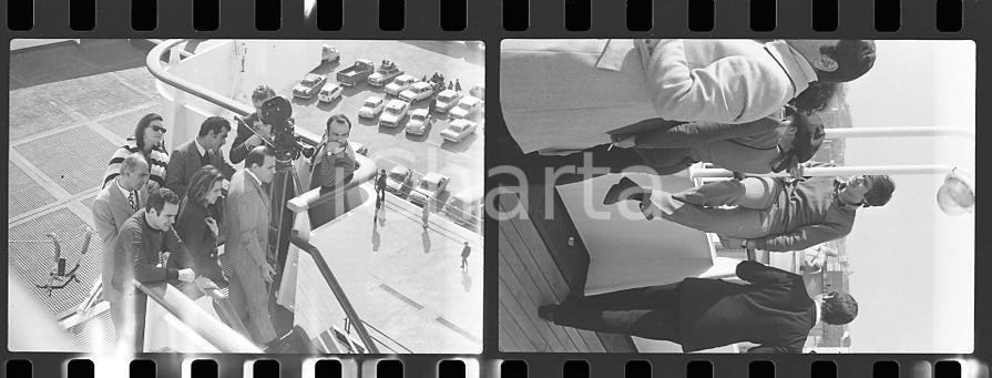 35mm LOTTO 2 NEGATIVI* 1970ca T/n MICHELANGELO Gianni MORANDI Riprese videoclip