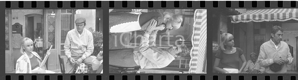 35mm LOTTO 3 NEGATIVI* 1976 RIOLO TERME Walter CHIARI Carmen VILLANI sul set (1)