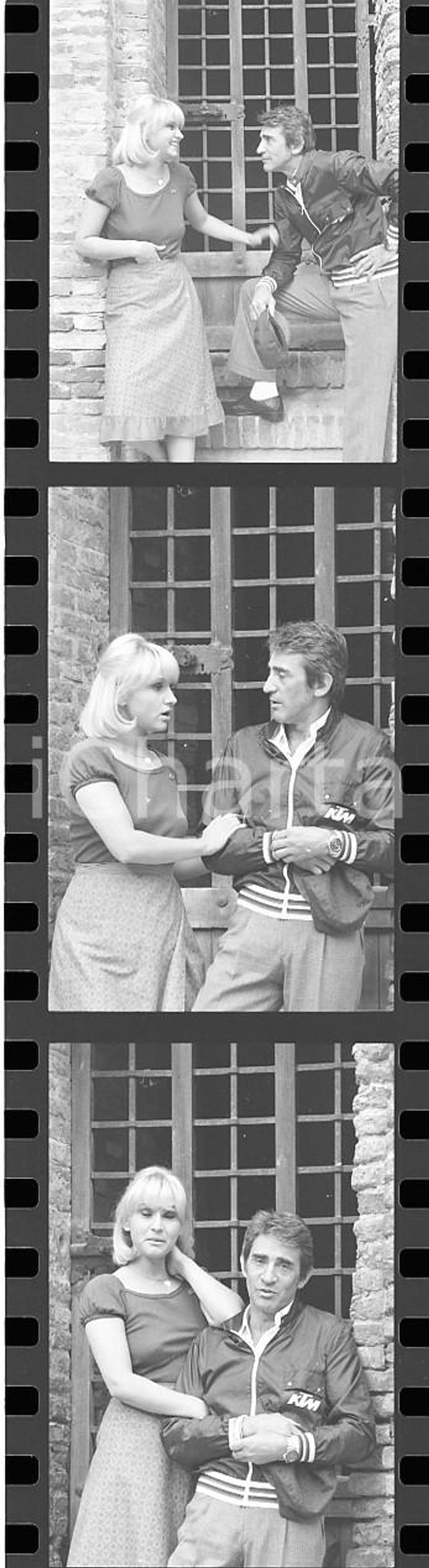 35mm LOTTO 3 NEGATIVI* 1976 RIOLO TERME Walter CHIARI Carmen VILLANI sul set (3)