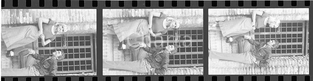 35mm LOTTO 3 NEGATIVI* 1976 RIOLO TERME Walter CHIARI Carmen VILLANI sul set (6)