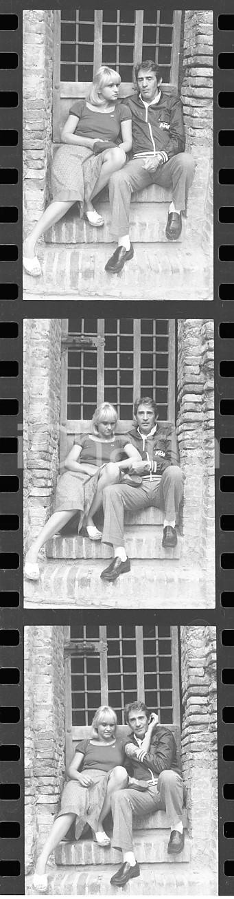 35mm LOTTO 3 NEGATIVI* 1976 RIOLO TERME Walter CHIARI Carmen VILLANI sul set 13