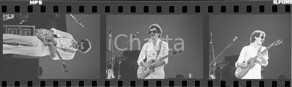 35mm LOTTO 3 NEGATIVI * 1975ca MUSICA Carlos SANTANA durante un concerto (5)
