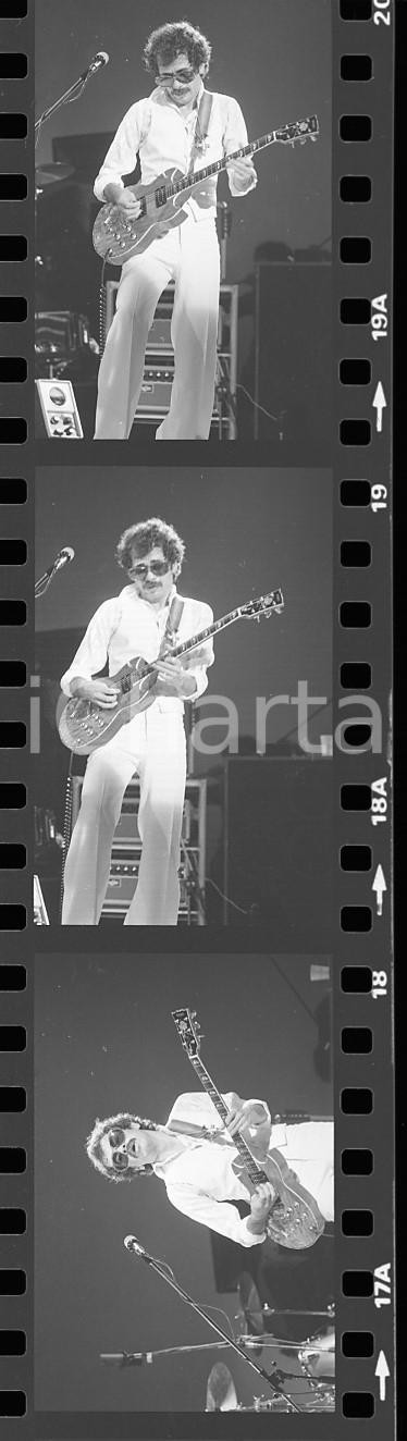 35mm LOTTO 3 NEGATIVI * 1975ca MUSICA Carlos SANTANA durante un concerto (7)