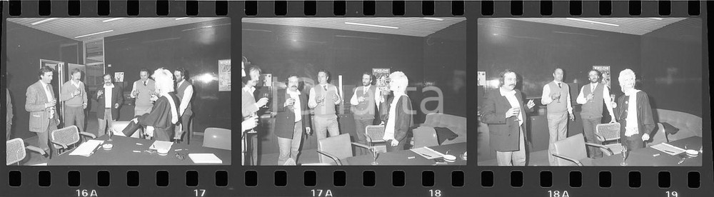 35mm LOTTO 3 NEGATIVI * 1983 MUSICA Patty PRAVO firma contratto discografico (4)