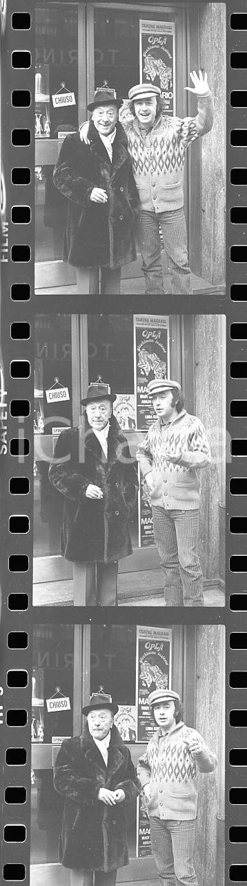 35mm LOTTO 2 NEGATIVI * 1979 TEATRO Erminio MACARIO - OPLÀ GIOCHIAMO INSIEME 1