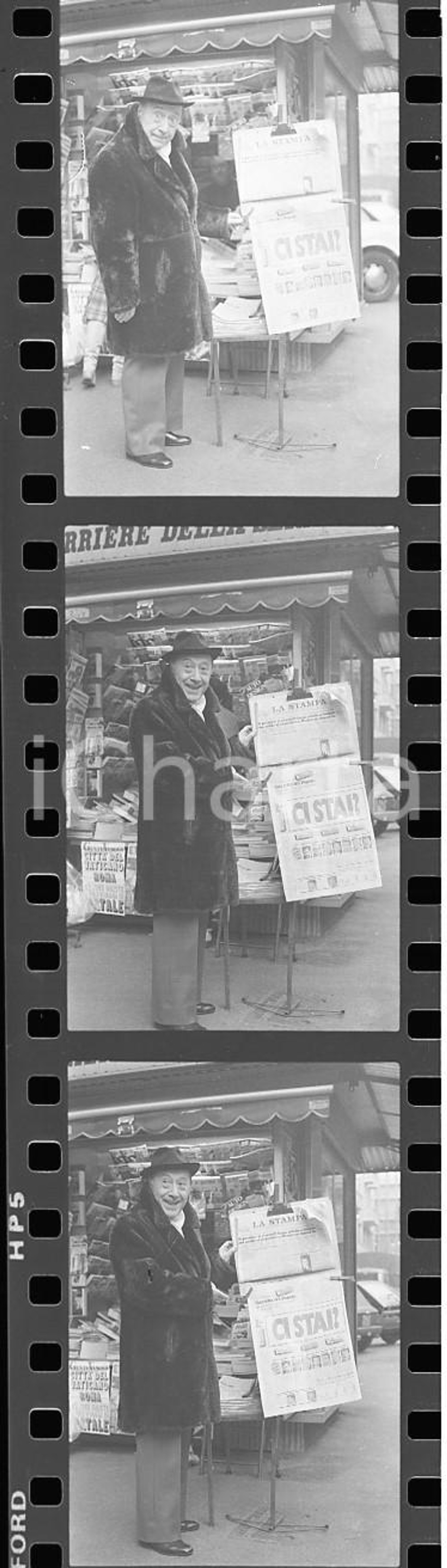 35mm LOTTO 3 NEGATIVI * 1979 COSTUME Erminio MACARIO in edicola - Ritratto (2)