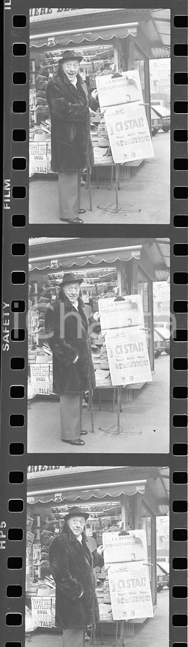 35mm LOTTO 3 NEGATIVI * 1979 COSTUME Erminio MACARIO in edicola - Ritratto (3)